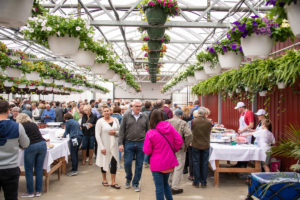Flowers AT Fogler's Greenhouse & Farm Market Open House 2019.