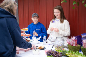 Children At Fogler's Greenhouse & Farm Market Open House 2019.